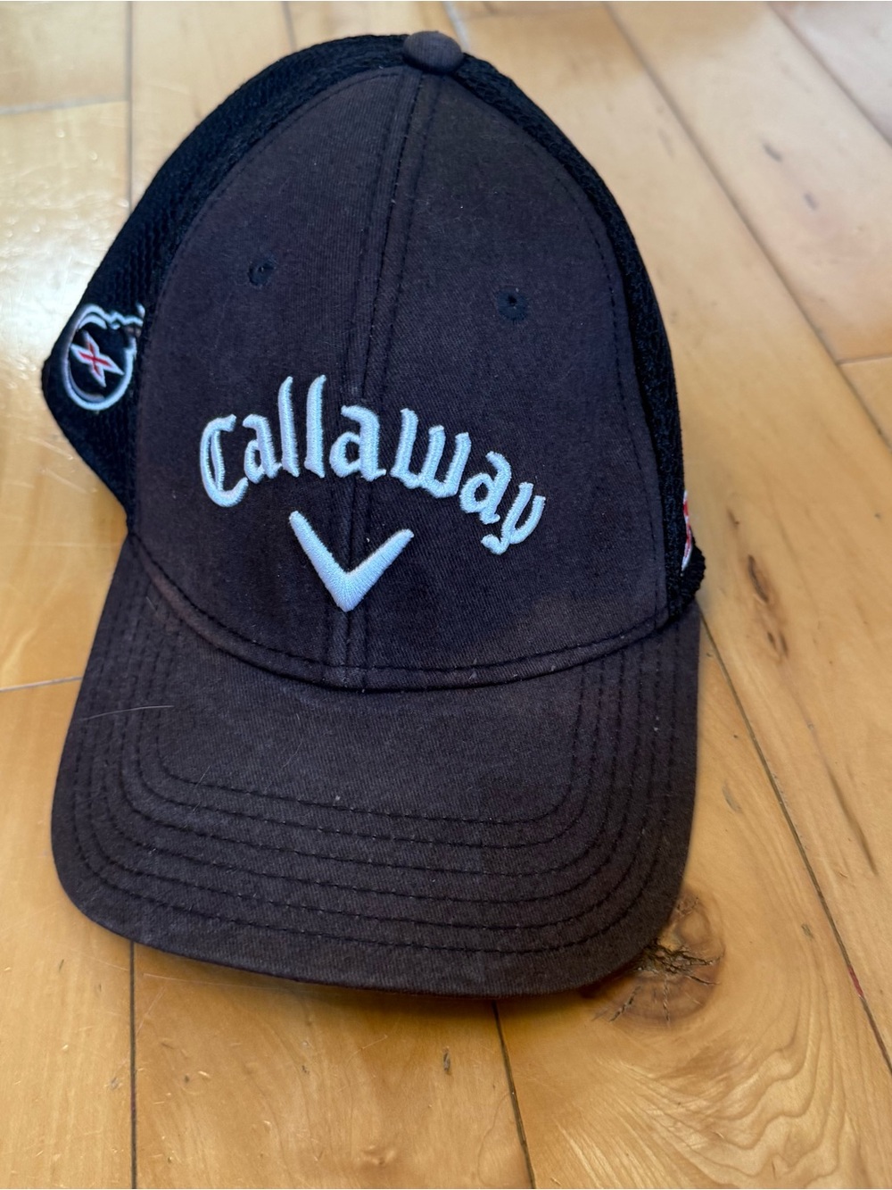 Callaway Black Baseball Cap with White Logo